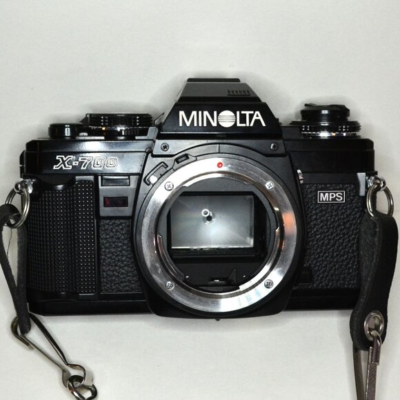 Vintage Minolta X700 35mm Film SLR Camera Zoom Lens Literature Works - Picture 8 of 11